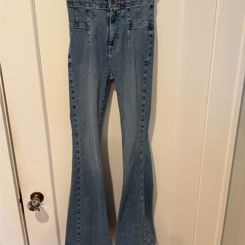 We The Free Light Blue Flare Jeans
